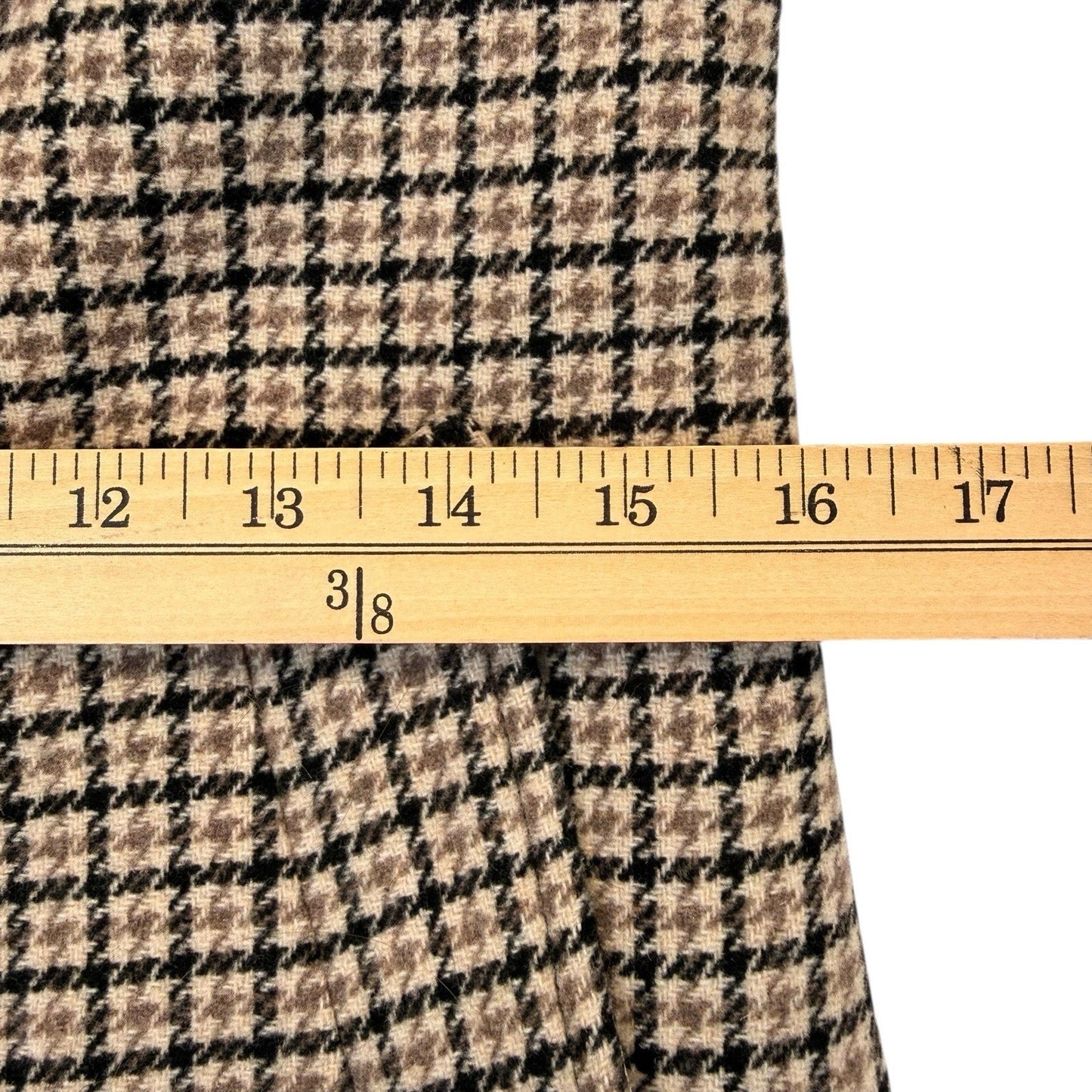 Abercrombie & Fitch Houndstooth Long Coat XST Dad Coat Women's