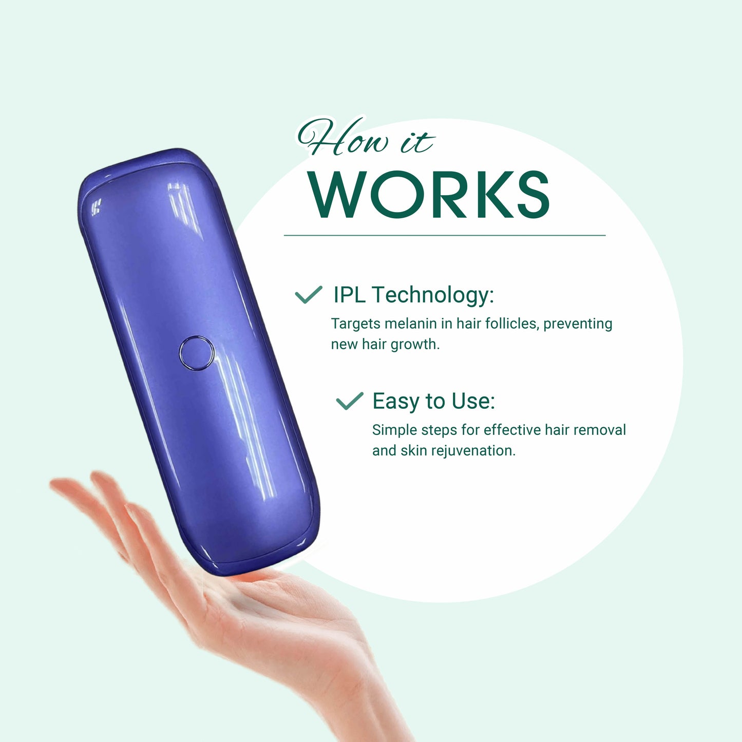 Women's Laser IPL Hair Removal