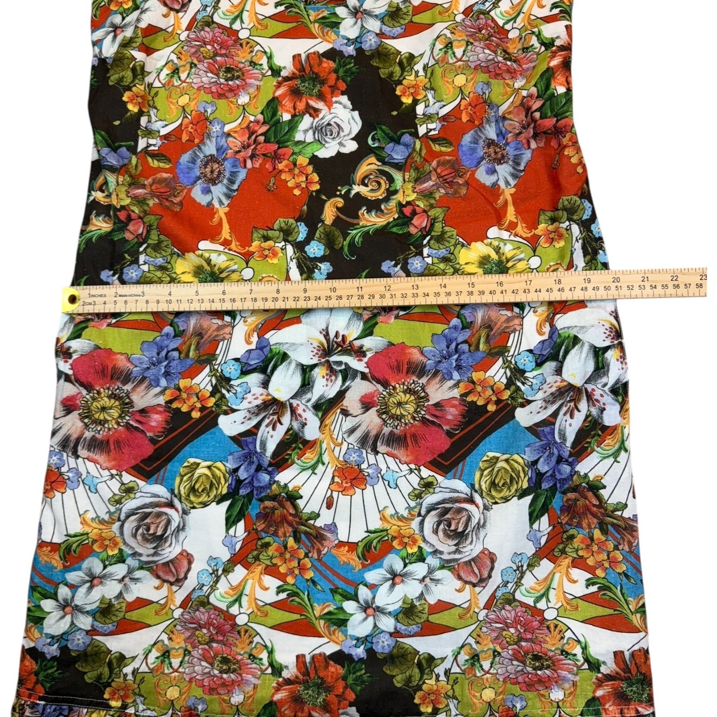 NEW Yiume Women's Size XS Floral Pattern A-Line Sleveless Summer Dress W Pockets