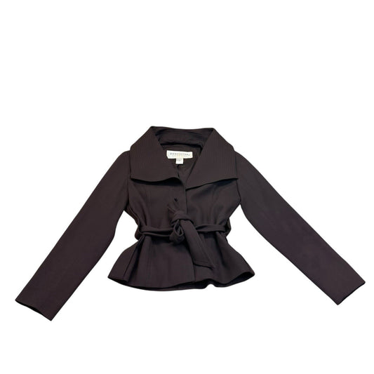 Vintage Doncaster Signature 2P Tailored Jacket Pants Suit/Set Brown Women's