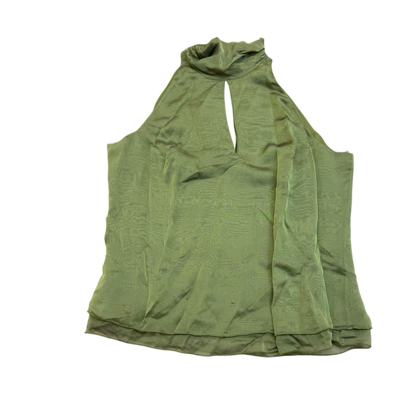 Worth Petite Green Silk Blend Jacket & Halter Top Set Women’s Size 10