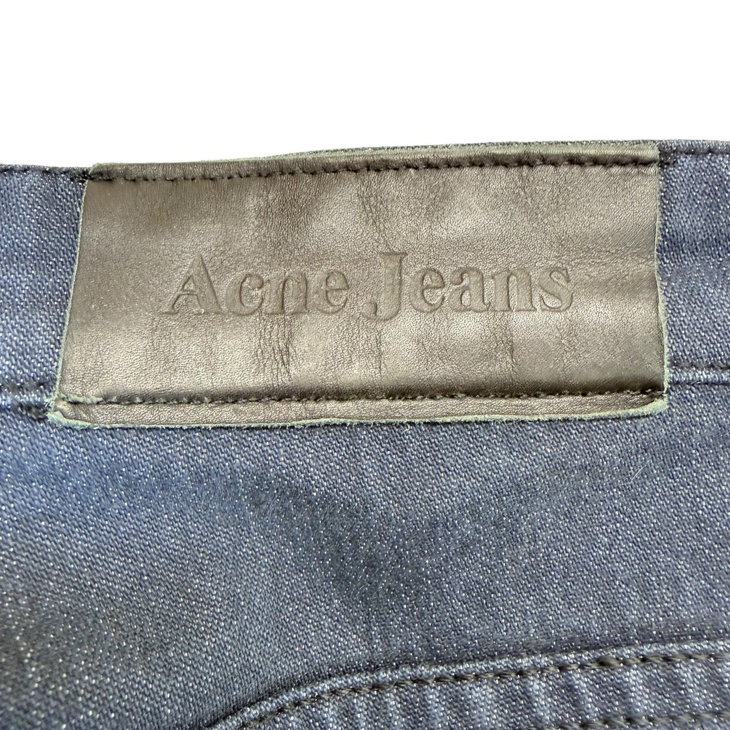 Acne Jeans Blue Bootcut Stretch Denim Jeans Size 26x34 Y2K Women's