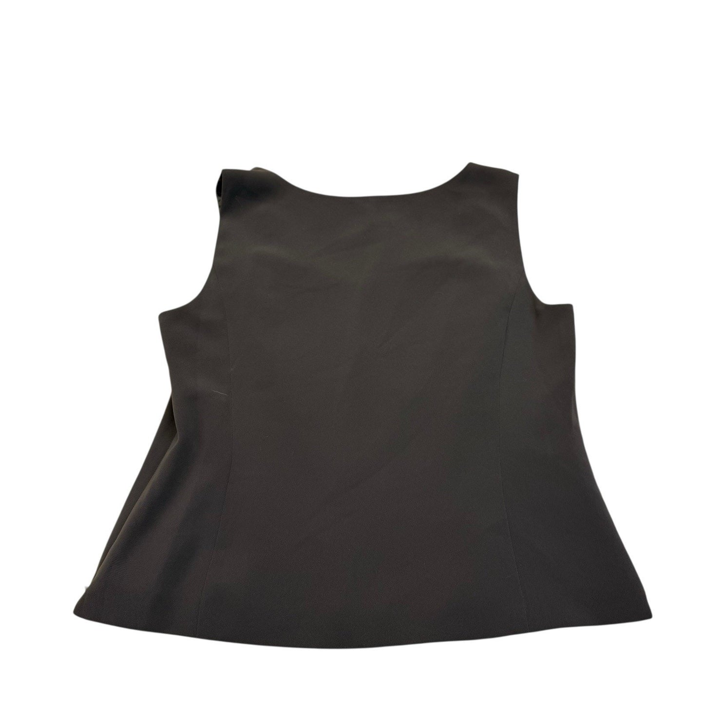 Y2K Jones New York Suit Black Sleeveless Top Skirt Set Women's 12 Minimalist