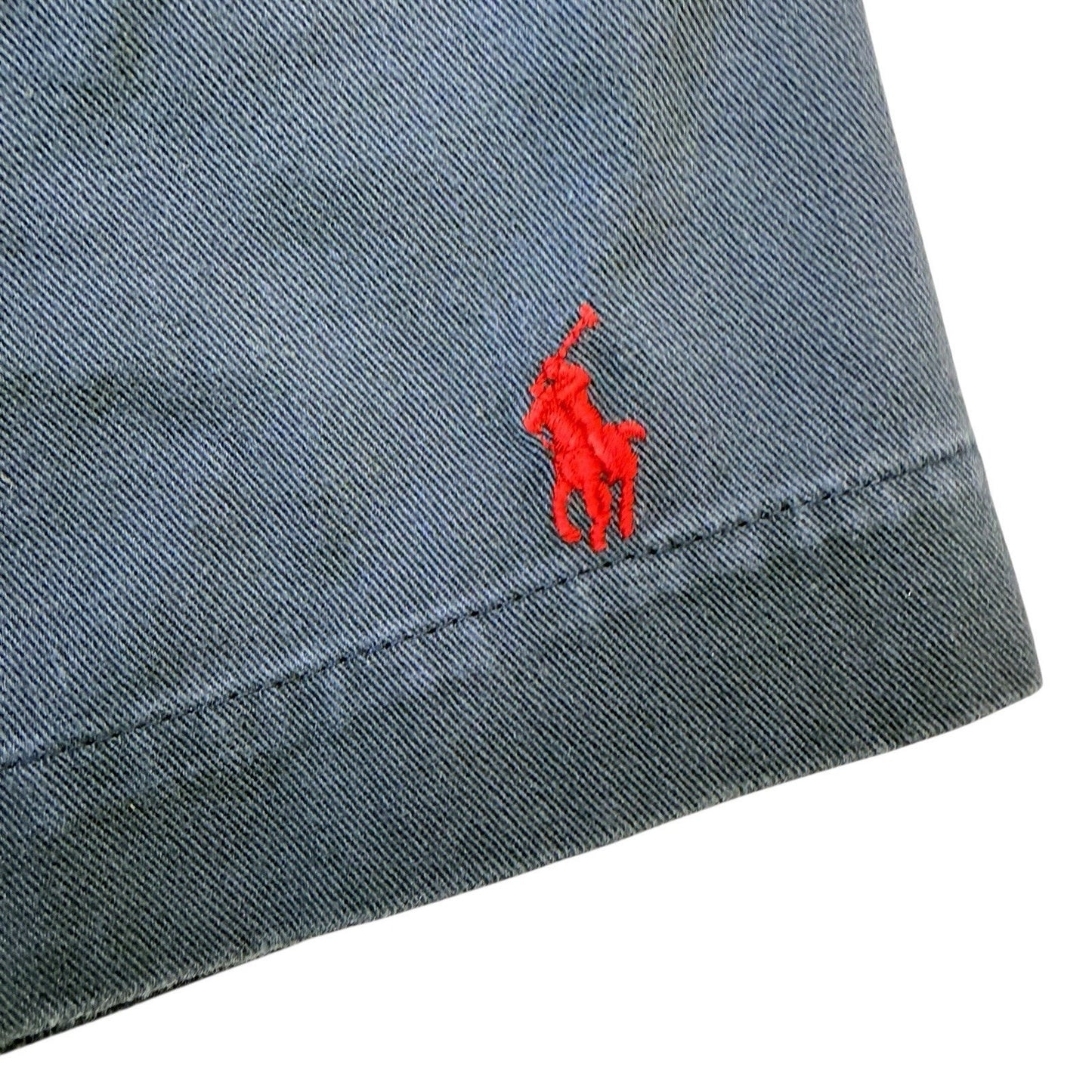 Vintage Polo Ralph Lauren Blue Shorts Women's 6 Pleated USA Made