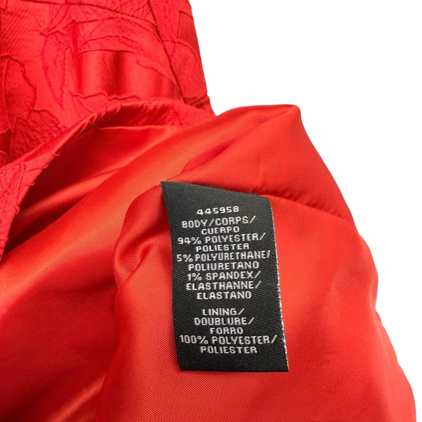 ML Monique Lhuillier Red One Shoulder Ruffle Cocktail Dress 12 NWT Women's