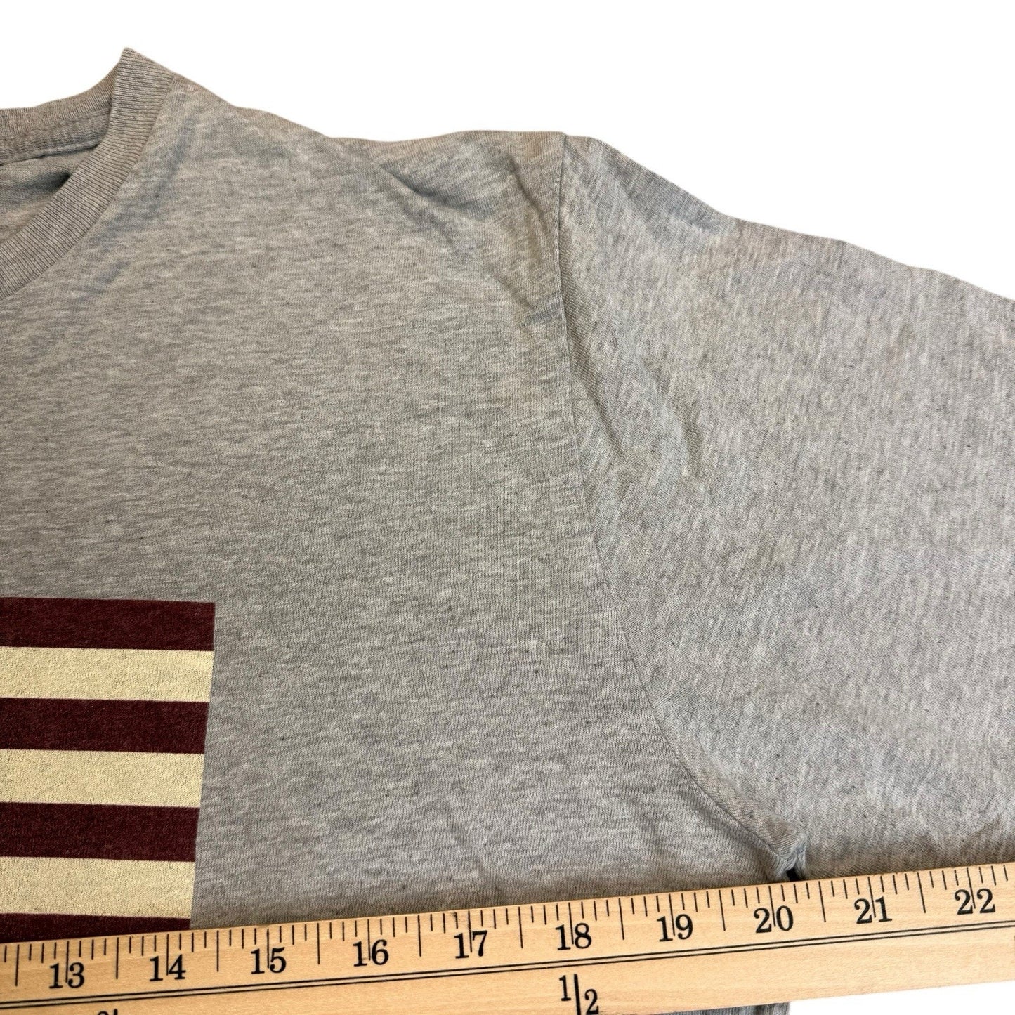 Vintage Polo Ralph Lauren USA Flag T-Shirt Men's M Made USA Y2K Tee