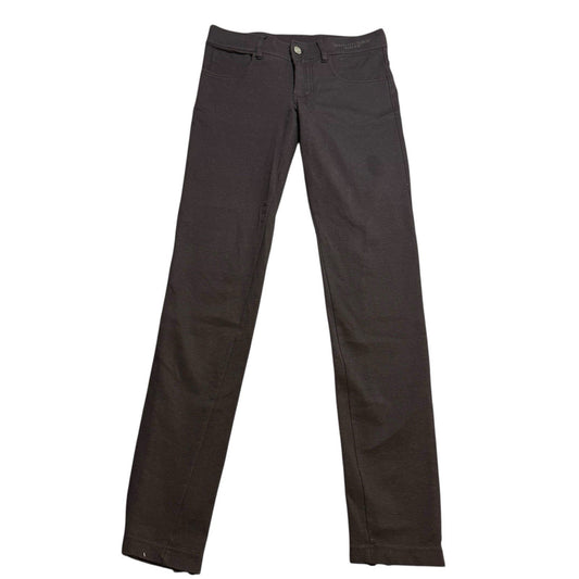 Burberry Brit Bayswater Ankle Zip Skinny Knit Pants Black Women’s Size XS