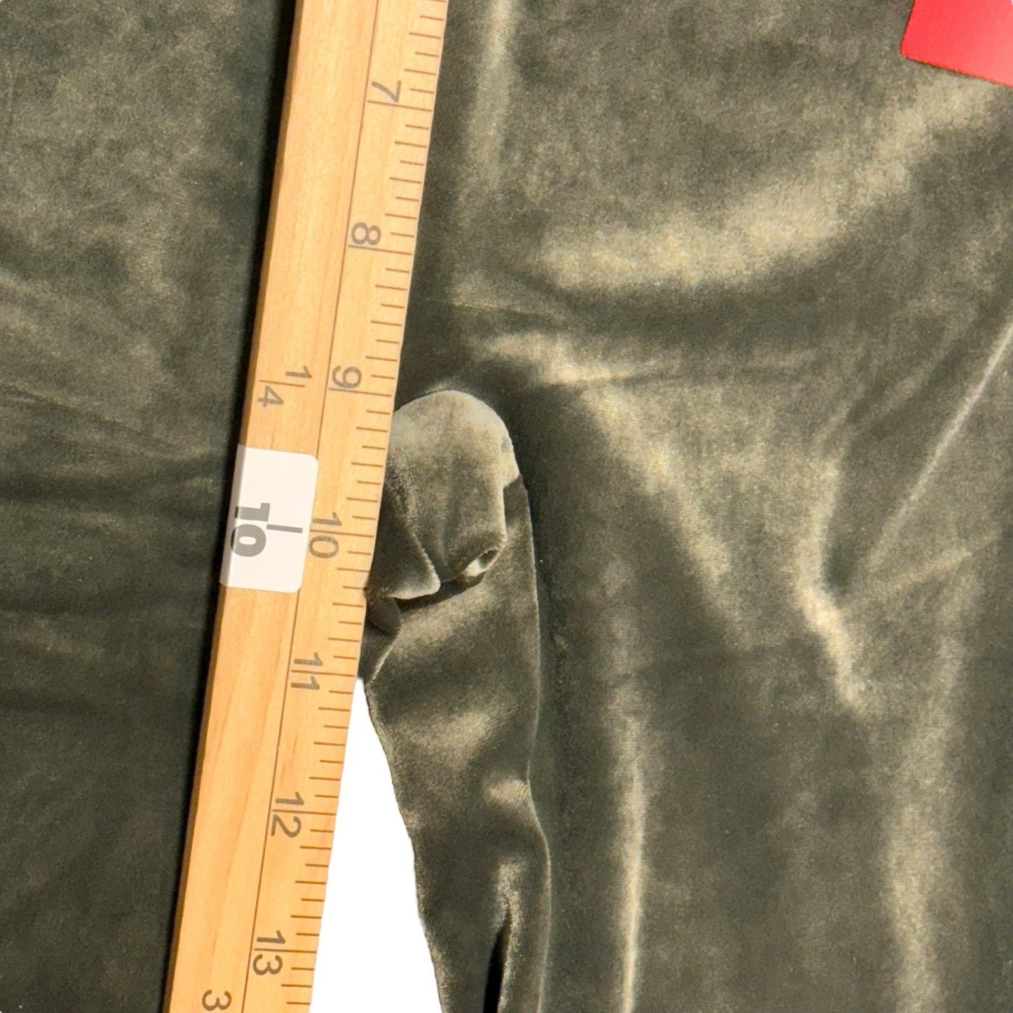 Spanx Velvet Leggings Women’s Size M Dark Palm Green High Rise Pull-On NWT Pants