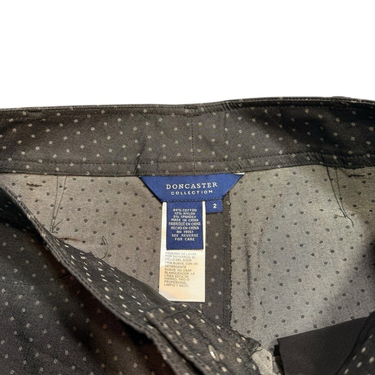 Doncaster Collection Women’s Polka Dot Shorts Size 2