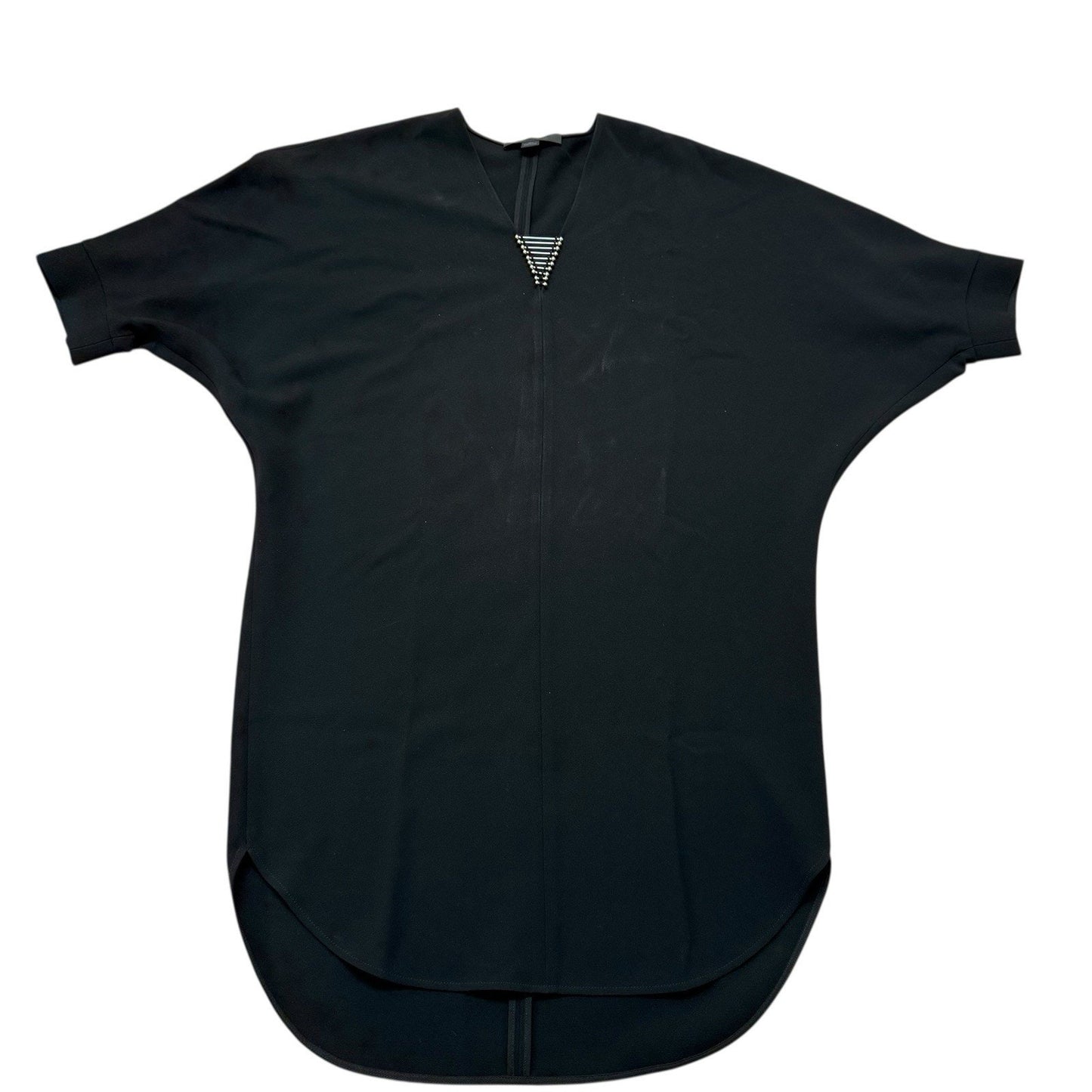 Alexander Wang Women’s Black Short Sleeve Cocoon Shift Dress Size 2