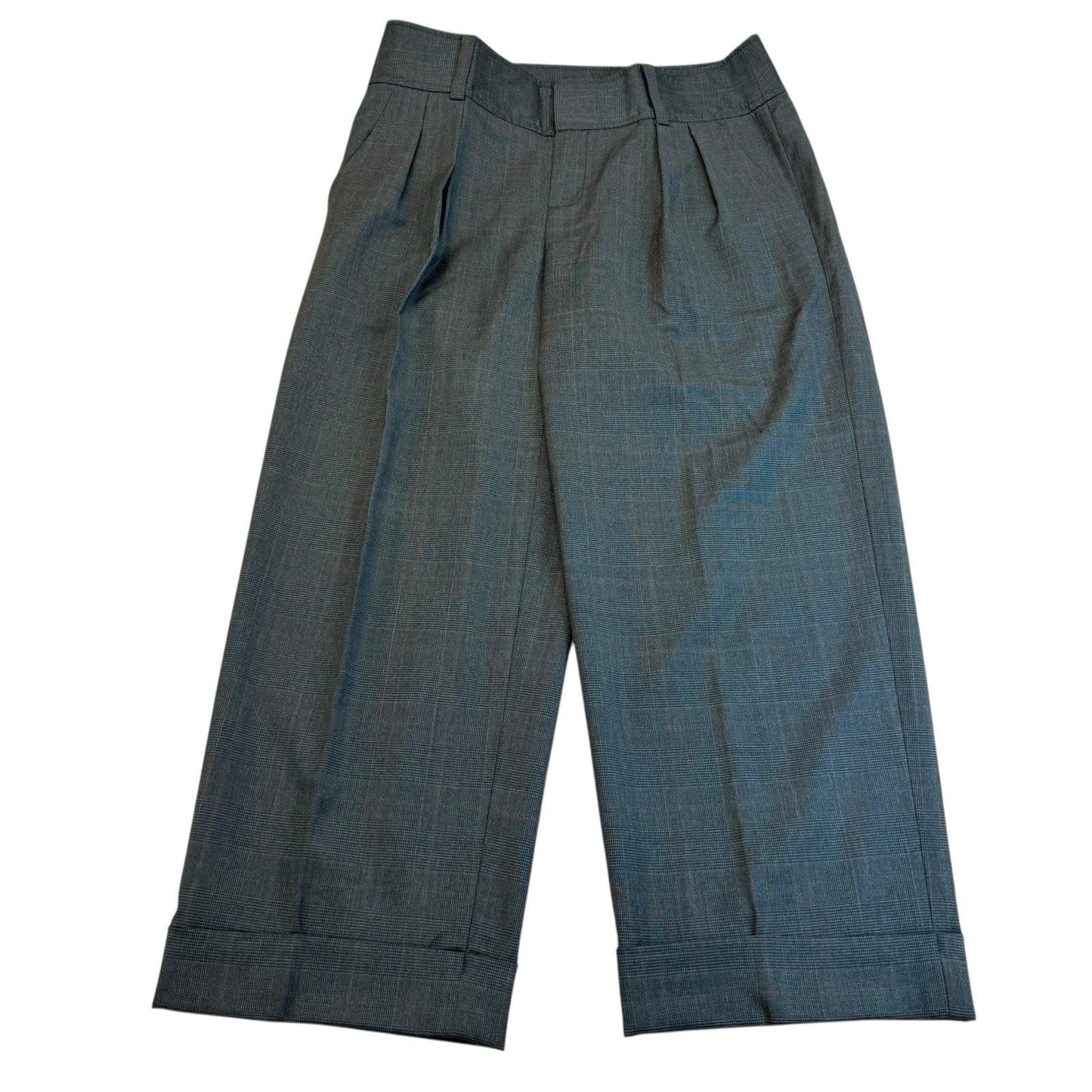 Vintage Banana Republic Pleated Pants Women’s High Rise Cuffed Y2K Size 4