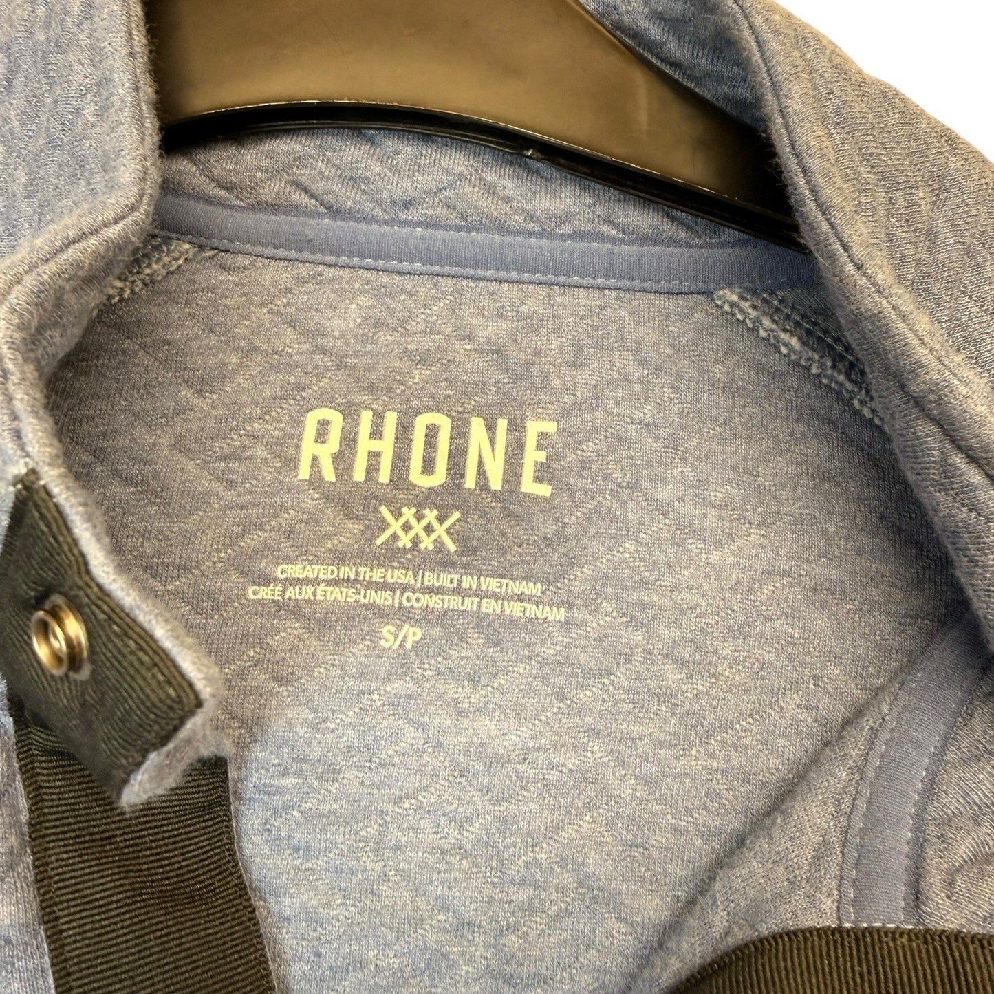 Rhone Weekender Pullover Men’s NWT Ocean Blue Heather Small 2XL $138
