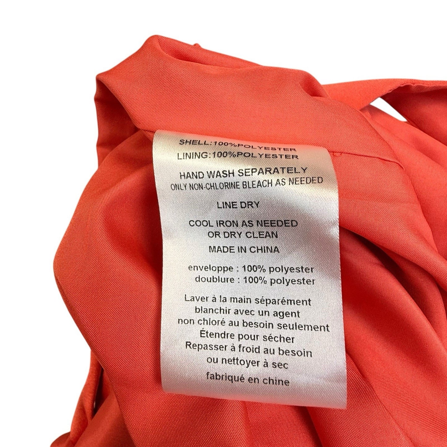 White by Vera Wang Coral Maxi Dress Empire Waist Size 26 Women's