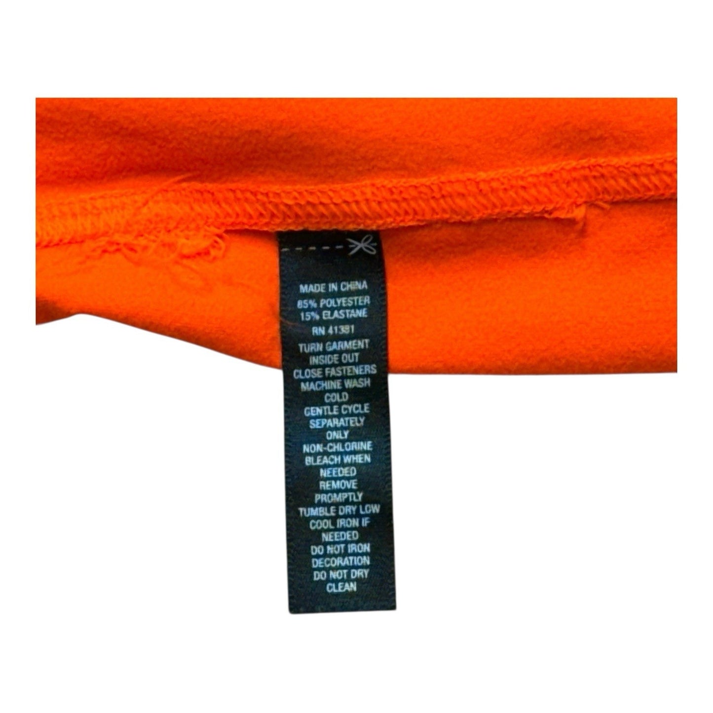 Ralph Lauren RLX Team USA 2015 Sailing Orange Quarter Zip Pullover Small Men's