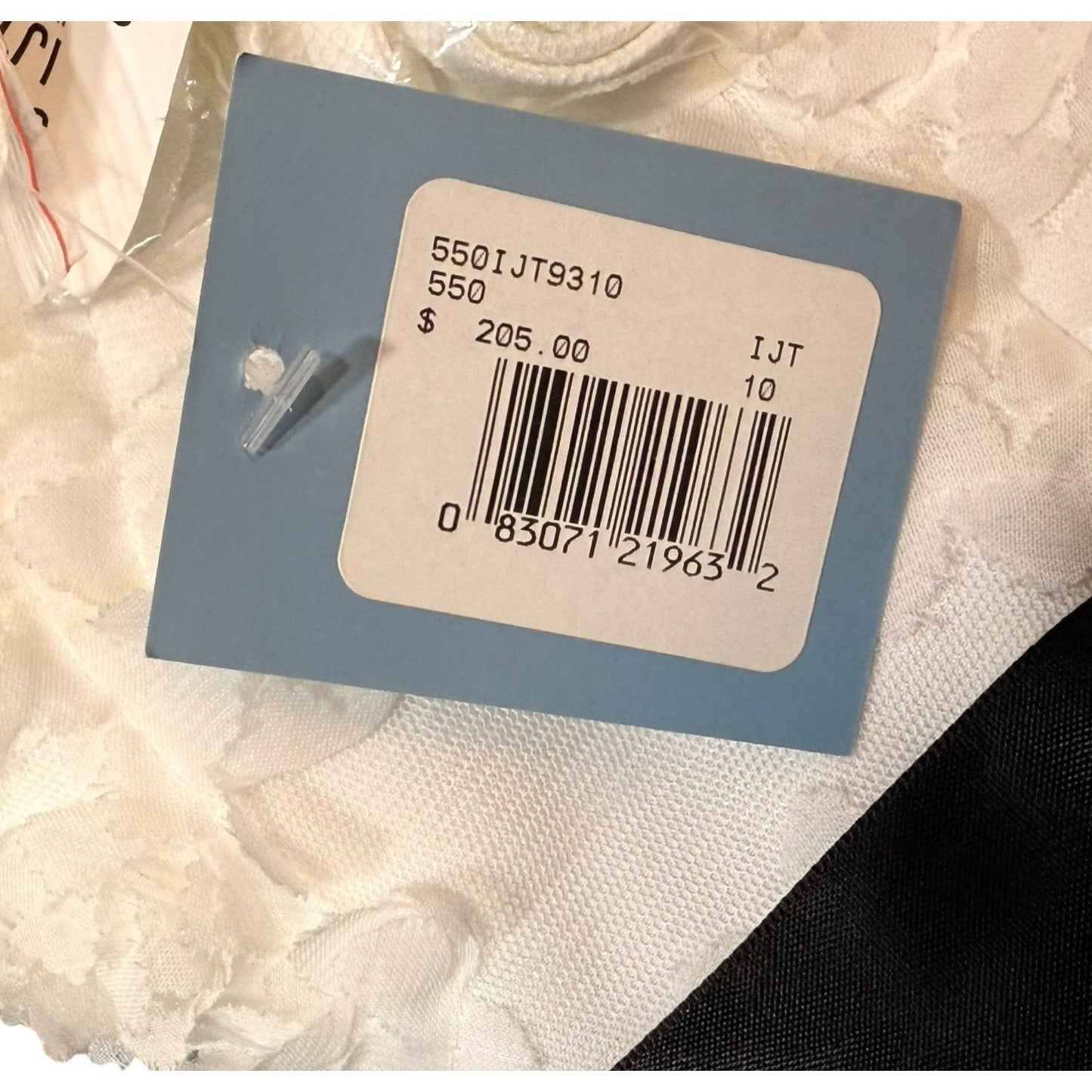 Alfred Angelo Disney Wedding Dress 10 Black White High Low Lace Corset NWT Women's