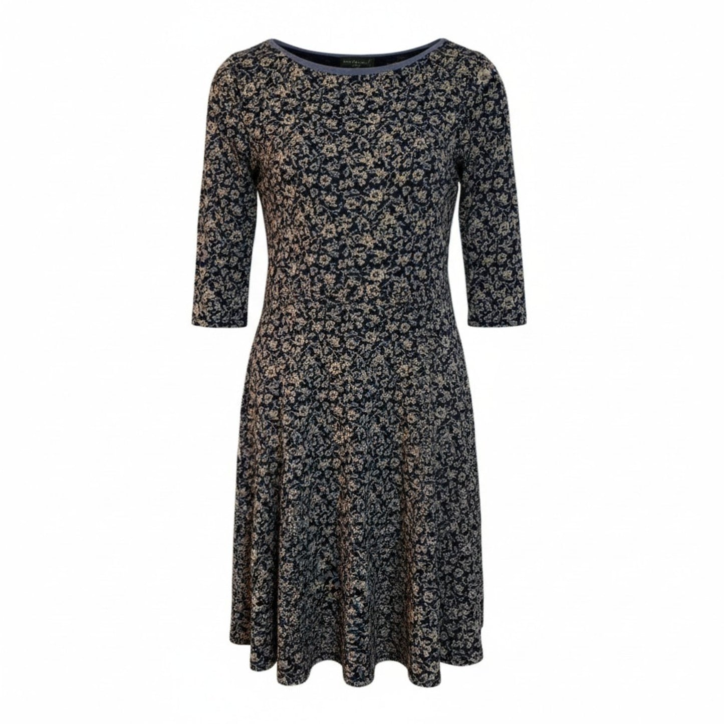 Lauren Ralph Lauren Floral A-Line Dress Women’s Medium 3/4 Sleeve
