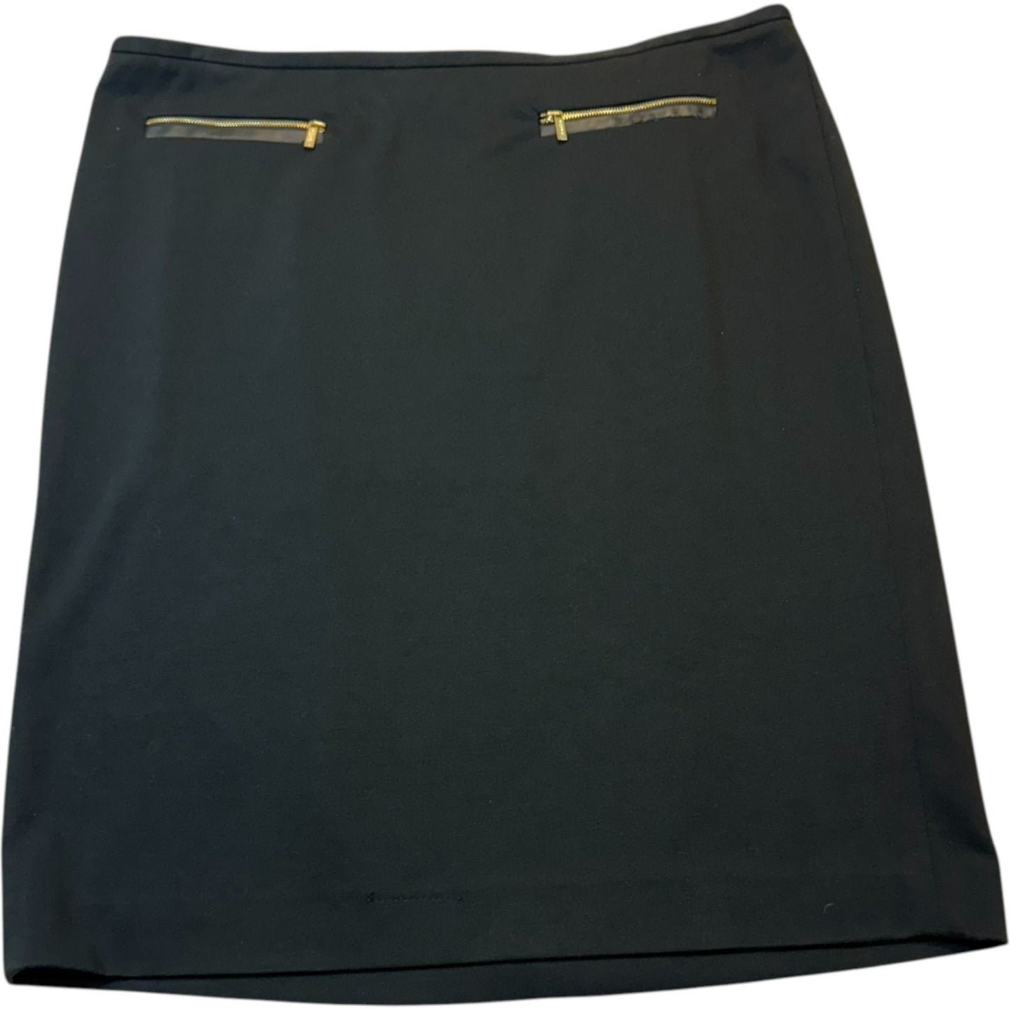 NEW Calvin Klein Women's Size 18 Black Sleek Business Formal Plain Pencil Skirt