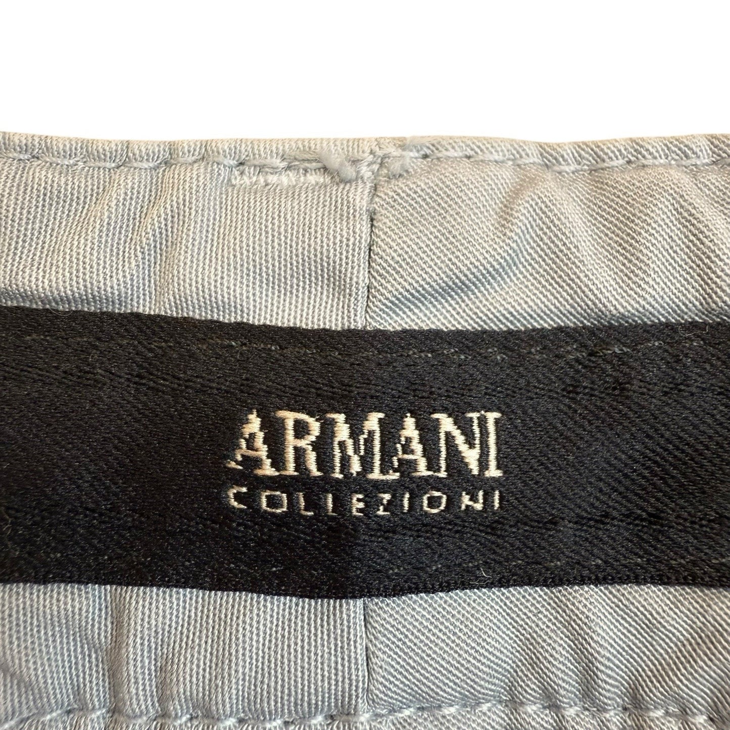 Armani Collezioni Pants Women’s Size 26 Gray Straight Leg Designer Italy