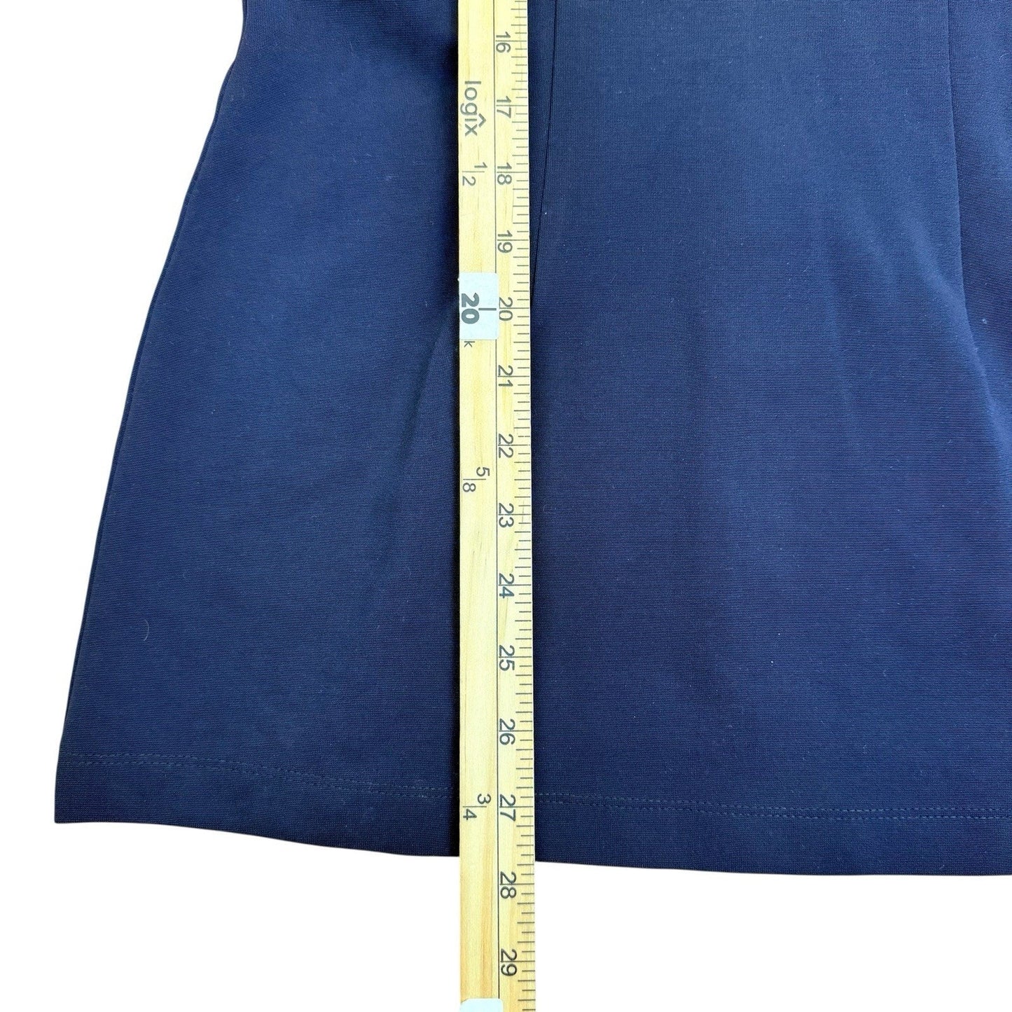 Doncaster Collection Blue Sleeveless Stretch Shell Blouse Women's Size M